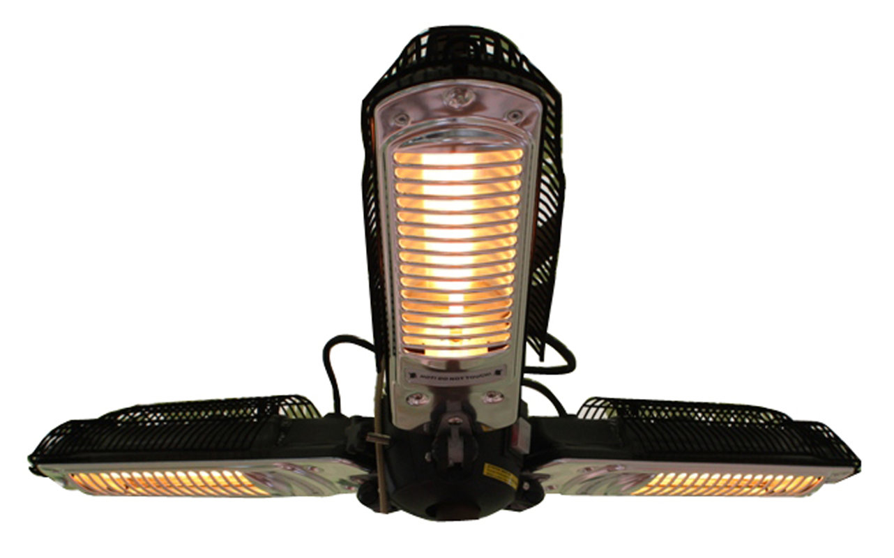 Fire Sense Umbrella 1500 Watt Electric Hanging Patio Heater & Reviews